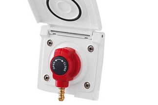 External Gas Point - White