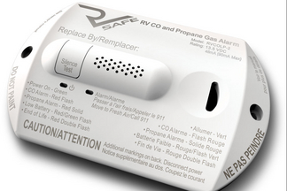 RV Safe Alarm - LPG and CO gas detector - White