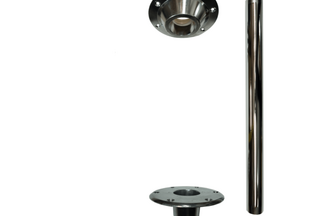 Table Pedestal Kitset - Crome